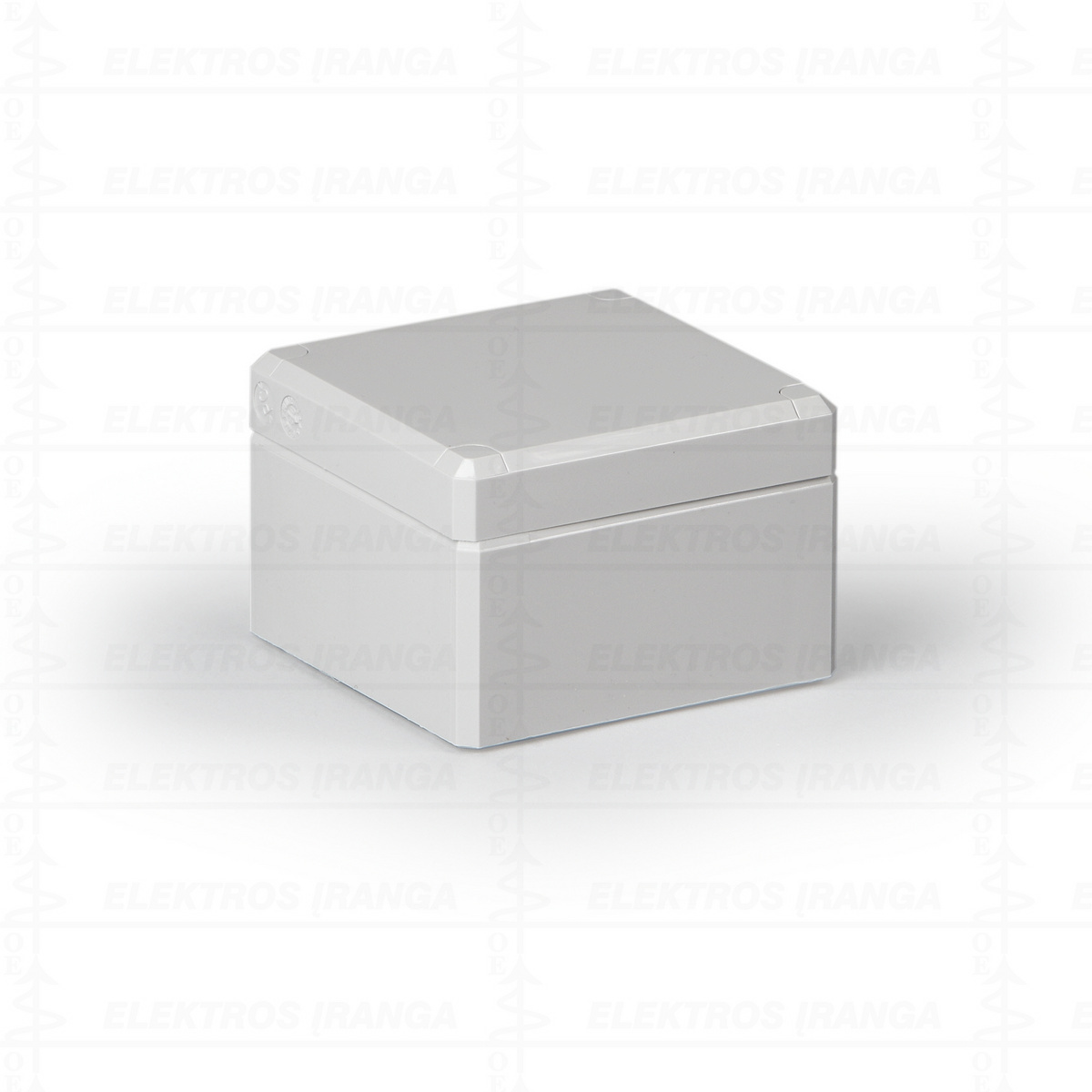 Sujungimų dėžutė / skydelis 80x82x56, IP66/IP67, ABS.HF