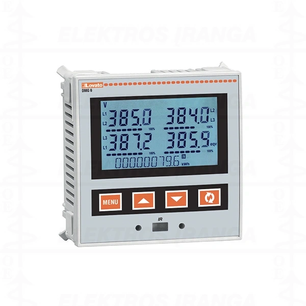 LCD multimetras
