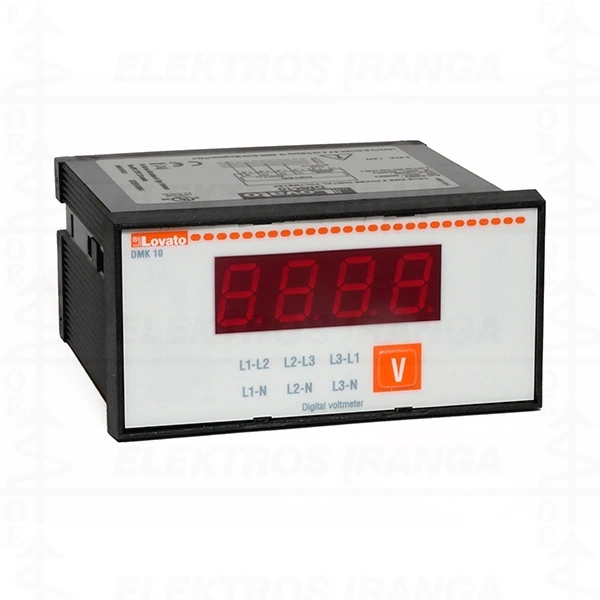 Skydinis skaitmeninis voltmetras 96x48mm