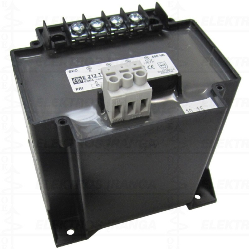 Transformatorius 400VA,230-400V/2x12V