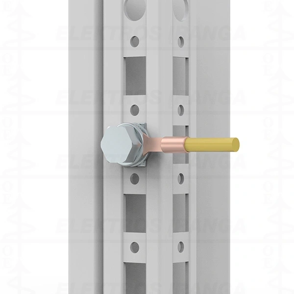 M6 įstatomas srieginis įdėklas skydo įžeminimui M6, 10vnt.