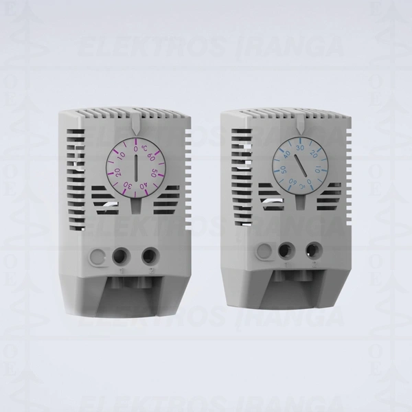 Termostatas šildymui 0-60C, ETR202, NC, darb. temperatūra -20C +80C