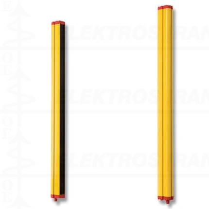 F3S-TGR-CL2B-014-150 Saugos užuolaidos, 2 kategorija, pirštų apsauga, 14mm tarp spindulių, 0.2-6 m atstumas, 150mm aukštis