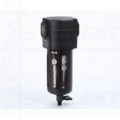 *** EXCELON 74 filtras G1/2, 40mikr., metal. kolba, rankinis kondensat. išleidimas