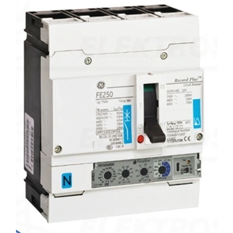 GE  ***  FGN37DA400LF 3P 50kA 400A x 0,3-1 LT, x 2-13 ST , I Selektiv automatinis jungiklis PremEon komplekte