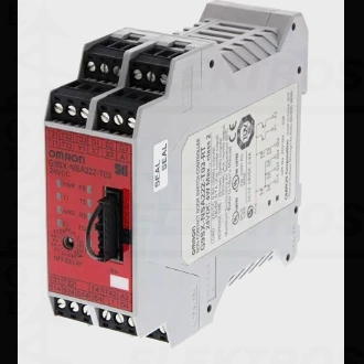 G9SX-NSA222-T03-RT DC24 Saugos valdiklis D40A durų jungikliams, 2+2 išėjimai, laikmatis ( off-delay) OMRON