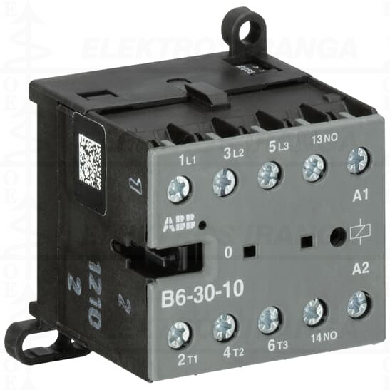 B6-30-10-80 kontaktorius 4kW, 230V AC , 1NO