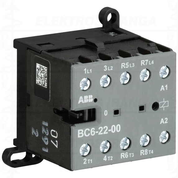BC6-22-00-01 Minikontaktorius 24VDC