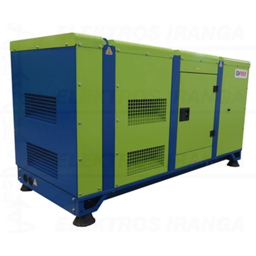 Generatorius ,Stand by 44kVA, 40kVA PRP 3F 400V 50Hz su gaubtu su ARI su Įvad automatu, su šildytuvu, Outdoor Canopy