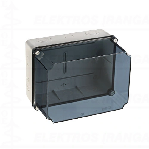 GSXT231 dėžutė 244x184x178 IP65-67 skaidri