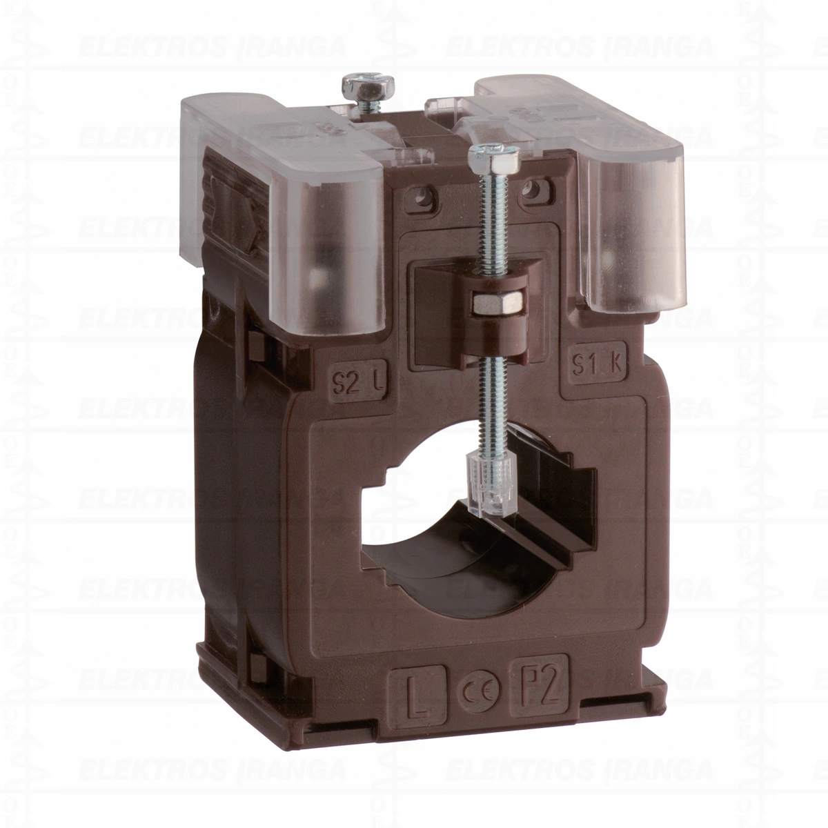 TA327 CT 250/5A srovės matavimo transformatorius (langas Ø27mm - 25.5x15.5 - 32.5x10.5mm)