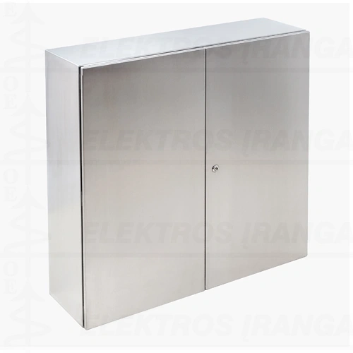 INOX skydas 1200x1000x300 dviejų durų , IP 55 ,