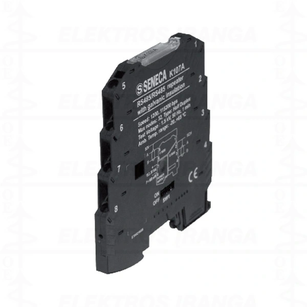 RS485/RS485 kartotuvas DIN, 24VDC