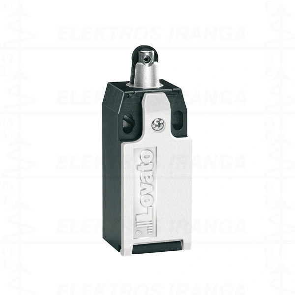 Metal.k. padėties jungiklis ’Plunger’ su maž.metaliniu ratuku 1NO+1NC