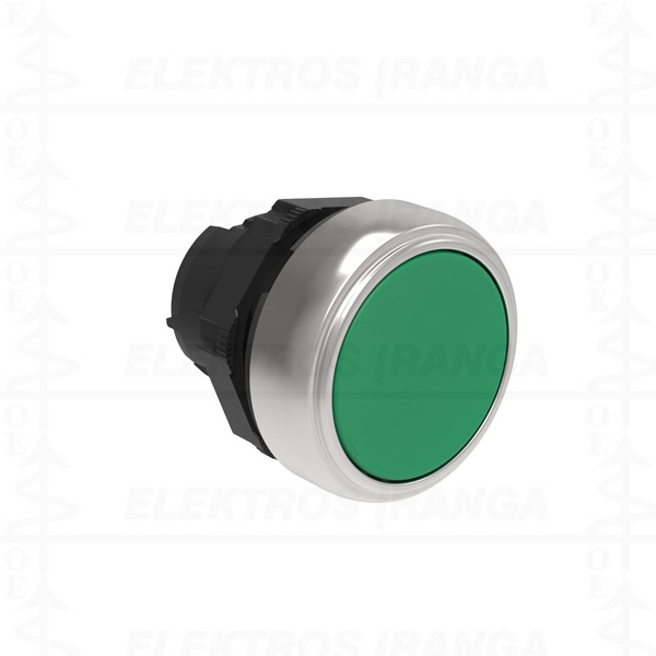 Žalias lygus mygtukas be mont. adapterio (LPXAU120)