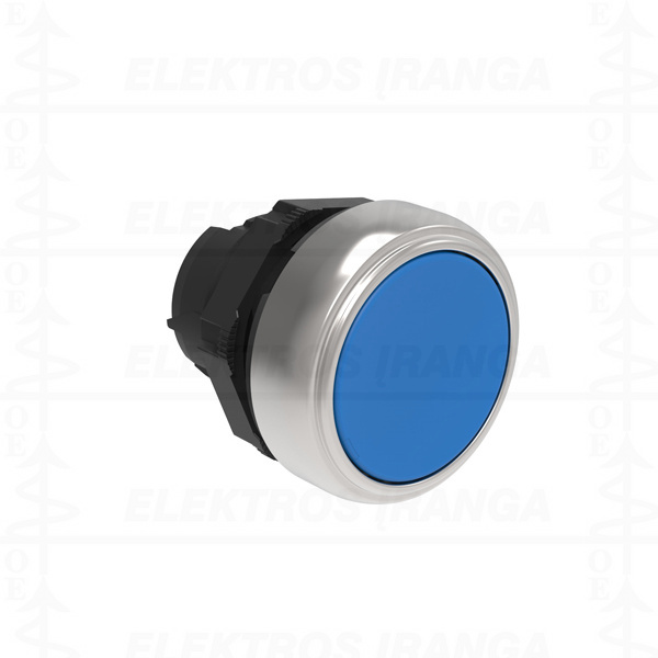 Mėlynas lygus mygtukas be mont. adapterio (LPXAU)