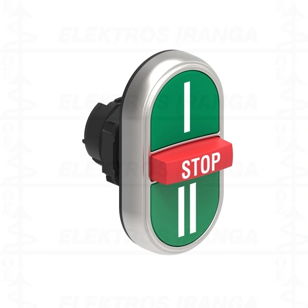I-STOP-II trijų padėčių mygtukas be mont. adapterio( LPXAU120)