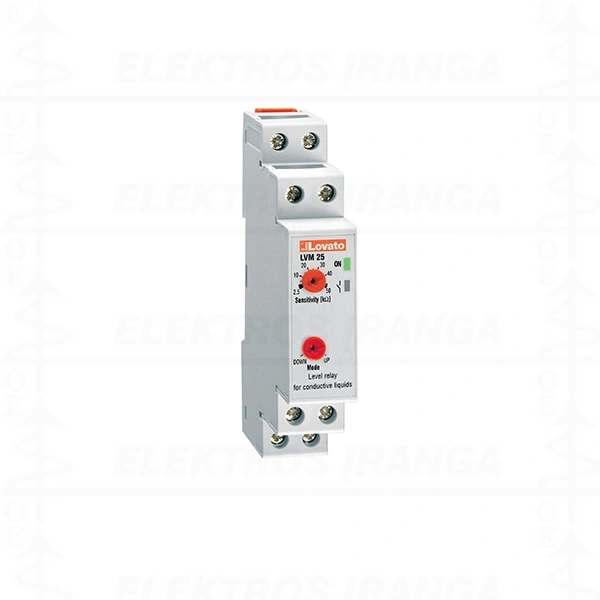 Lygio elektrodinė 1-modulio relė 24-240VACDC, 1CO