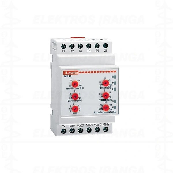 Lygio 5 elektrodų modulinė relė 220-240VAC, 1NO+ 1CO