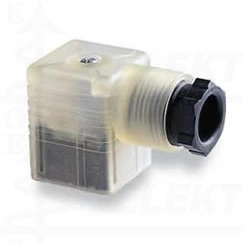 Šakutė Form A, 30mm, LED indikacija, VDR, 10-50V AC/DC