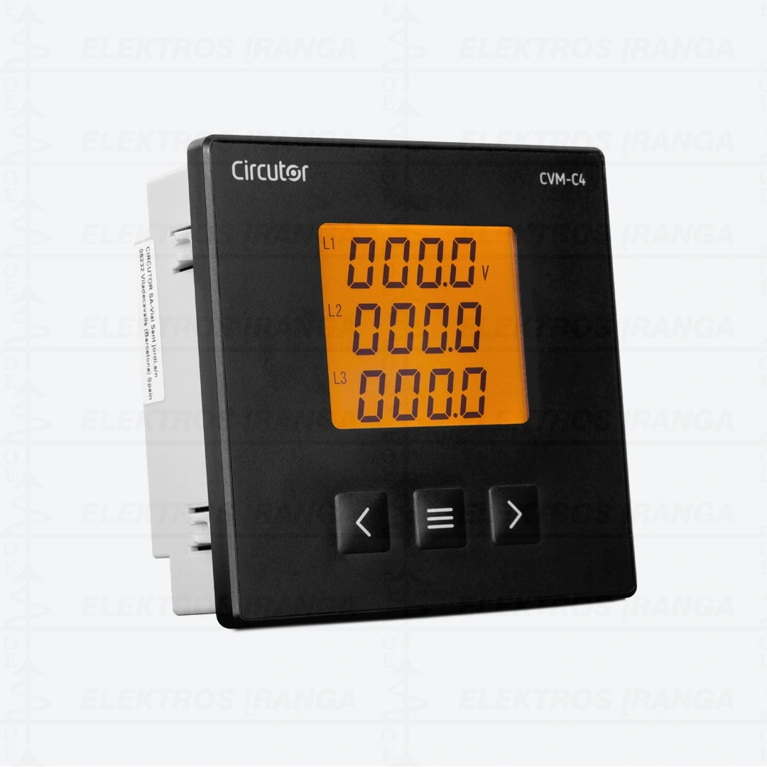 CVM-C4 tinklo analizatorius, RS485 Modbus, 96x96 mm, ../1A, ../5A