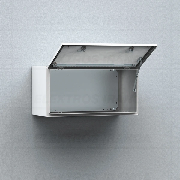 Skydas pakabinamas, be montavimo pl. 300x1200x300, IP66, RAL7035