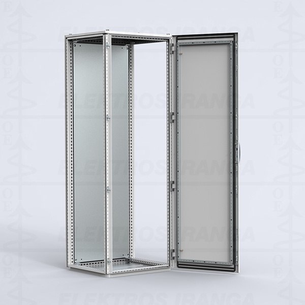 Metalinis skydas 1800x800x400 IP55 , su mont.plokšte, be šonų