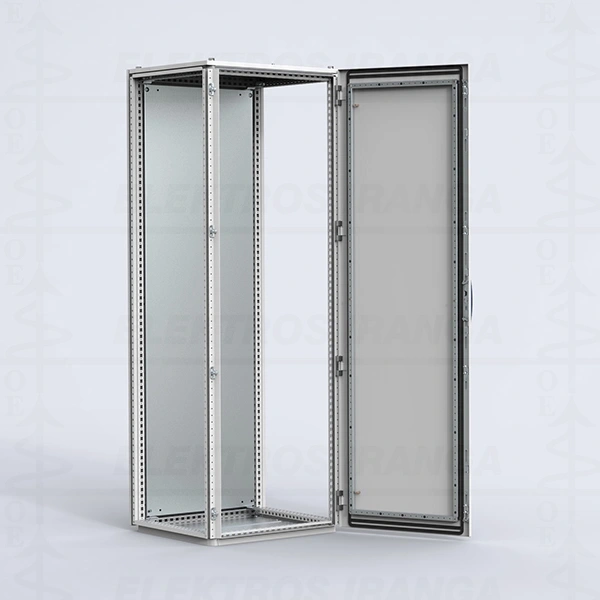 Metalinis skydas 1800x800x400 IP55 , su mont.plokšte, be šonų