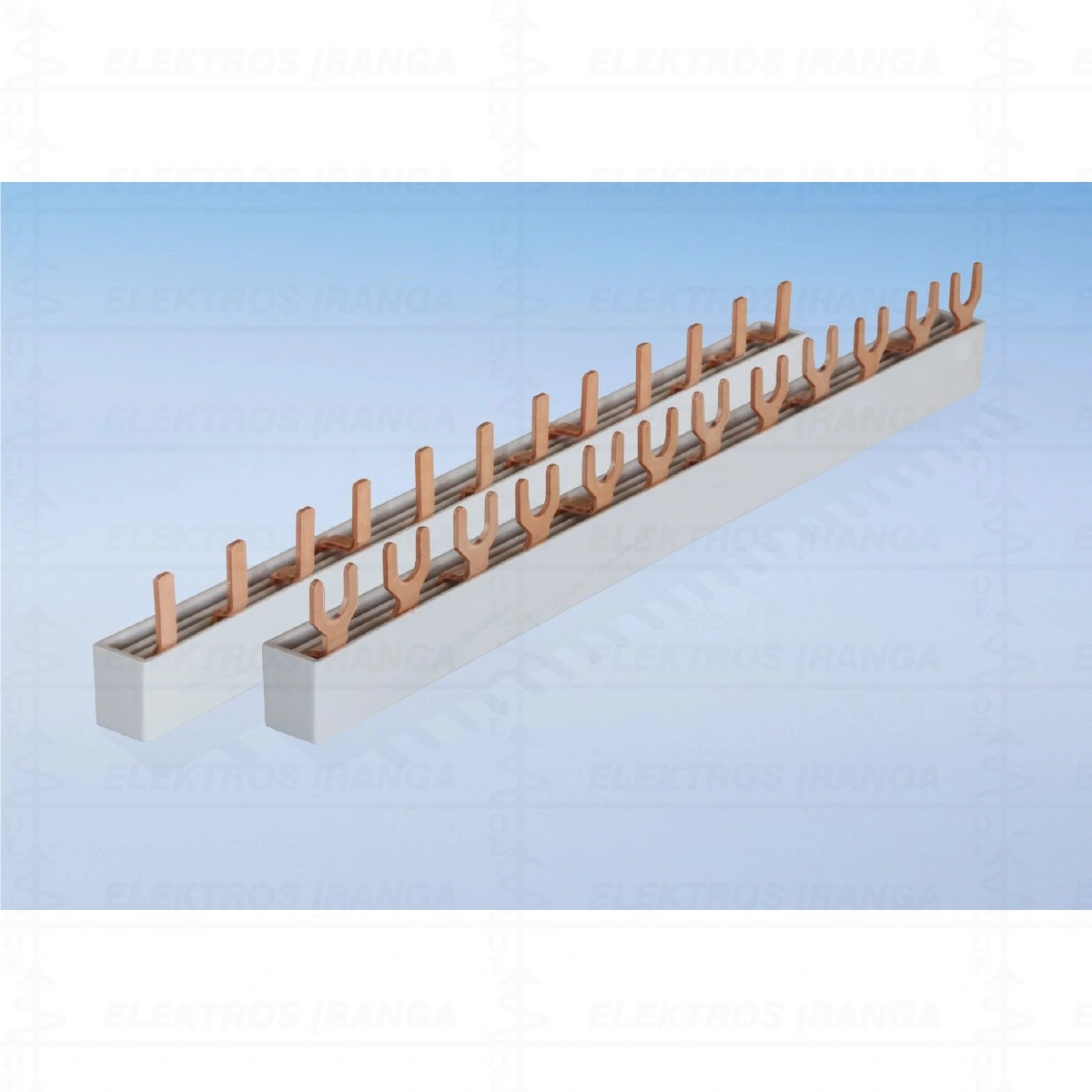 QuickBar srovėlaidis, 1P, šakutė, 10mm², E tipas, 9 modulių, 17,8mm žingsnis: L,L (VBS)