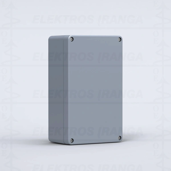 Sujungimų dėžutė,160x160x90, stiklo pluošto polesterio, IP 66, 67, RAL 7000