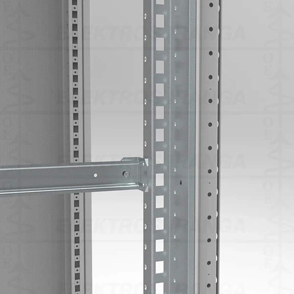 # Laikikliai DIN bėgio, nereguliuojamo gylio 2vnt.