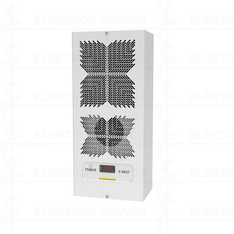 E-NEXT 1000W 230VAC, vertikalaus montavimo pramoninis oro kondicionierius, galvanizuoto plieno korpusas, vidaus instaliacijai IP55