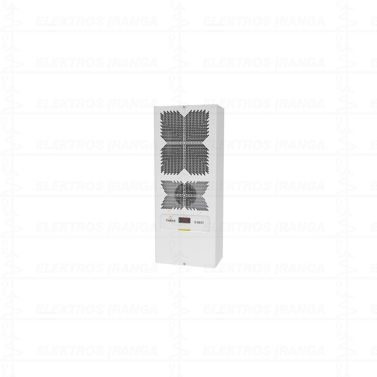 E-NEXT  2000W 400/460VAC, vertikalaus montavimo pramoninis oro kondicionierius, galvanizuoto plieno korpusas, vidaus instaliacijai IP55