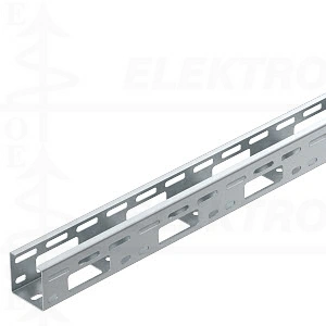 AZ mini kanalas perforuotas 50x50x3000, St, karštai cinkuotas AZK 050 FT