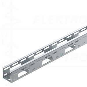 AZ mini kanalas perforuotas 50x50x3000, St, karštai cinkuotas AZK 050 FT