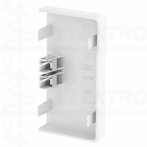 Galinis dangtelis Rapid 45-2 kanalui 106x56x22, PC/ABS, baltas,RAL9010