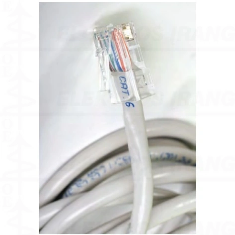 Kabelis UTP 4x2x23AWG CAT.6 pilkas (po 305 m) 250MHz SOLID-CCA 305m=1pak.