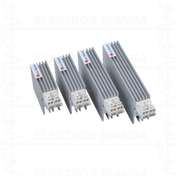 Skydo šildytuvas DIN 50W 110-265VAC/DC PTC šildytuvas savireguliuojantis P25 su kontaktine rinkle