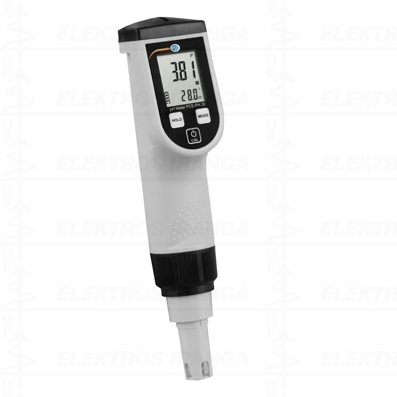Multifunkcinis matuoklis matuojantis pH, laidumą, temperatūrą su keičiamais jutikliais. LCD ekranas. Automatinis temperatūrinis kompensavimas.