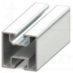 Aliuminio profilis SE, PV profilis 40x40mm, L 6,3m alium.