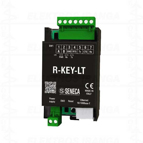Ethernet RJ45 <-> RS232/485 "bridge" ModBUS TCP-IP <-> Modbus RTU/ASCII konvertavimo modulis Bridge gateway