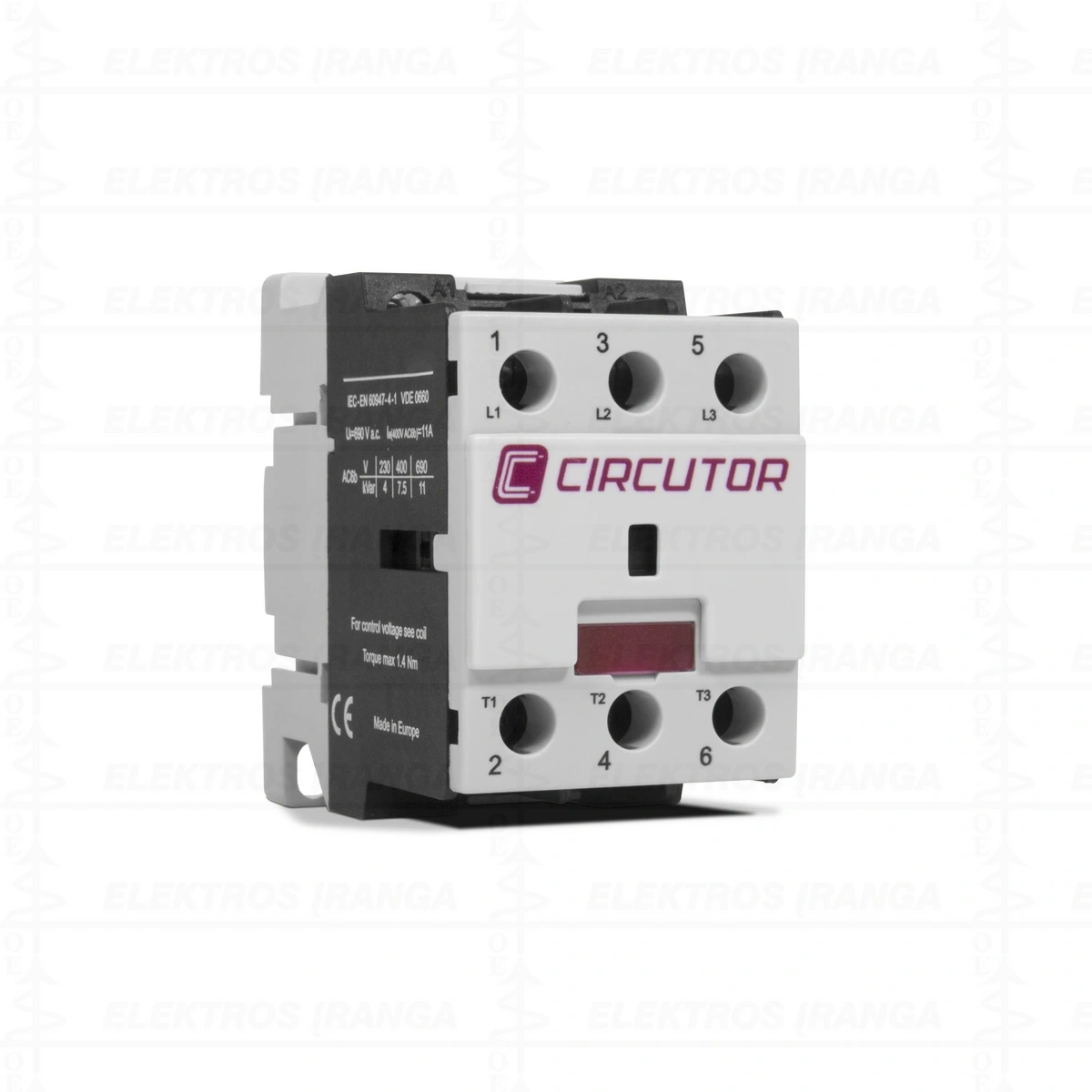 CMC 7,5B kontaktorius 7,5 kVAr 400V