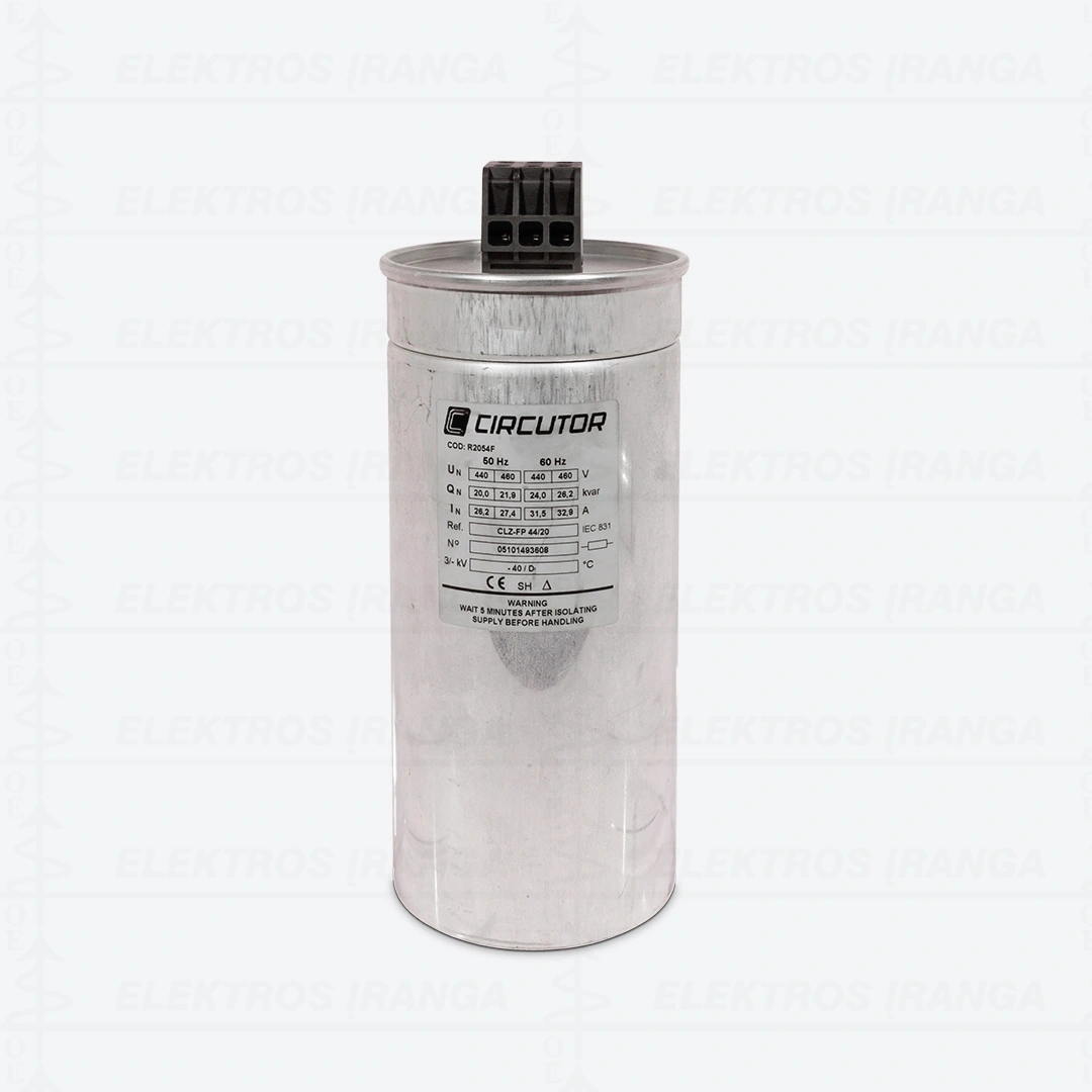 CLZ-FP-44/30-HD kondensatorius 25kVAR-400V / 30kVAr-440V 116x245