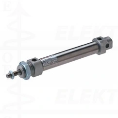 Cilindras ISO ROUNDLINE D-25mm, eiga-25mm, dvipusis, su magnet.žiedu