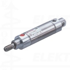 Cilindras ROUNDLINE D-20mm, eiga 25mm, vienpusis, magn.žiedas