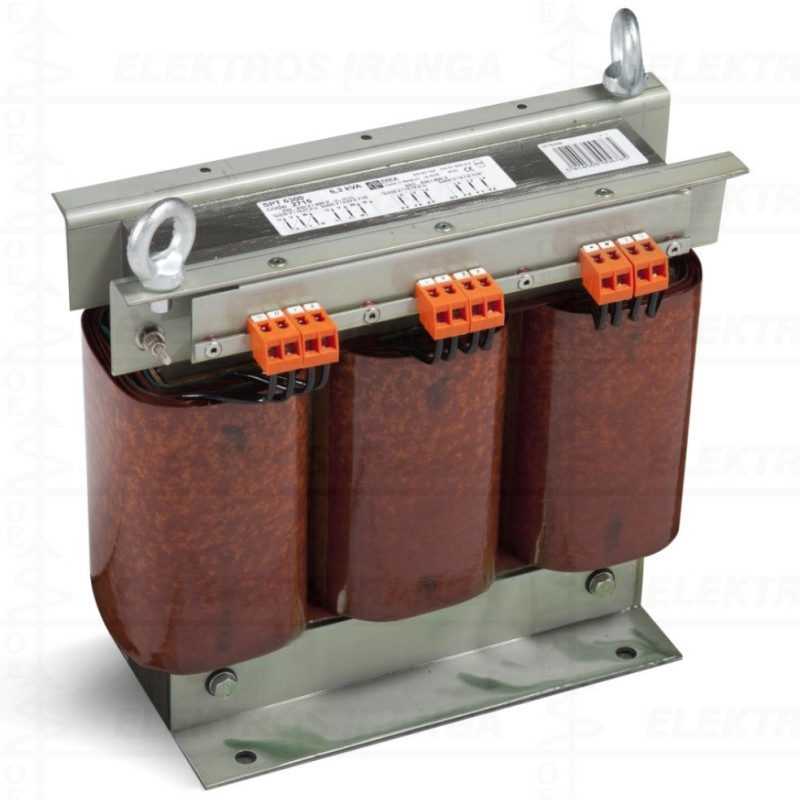 Skiriamasis transformatorius 3F 6300VA, 230-400V/230-400V