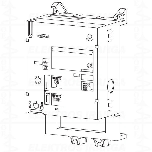 MOP elektromechaninė pavara, galimas Autoreset, AC 100-240V S800/S1000 (senas kodas 753947)