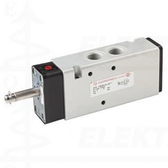 *** V63 skirstytuvas, 5/2, G1/2, SOL/AIR SPRING, be ritės