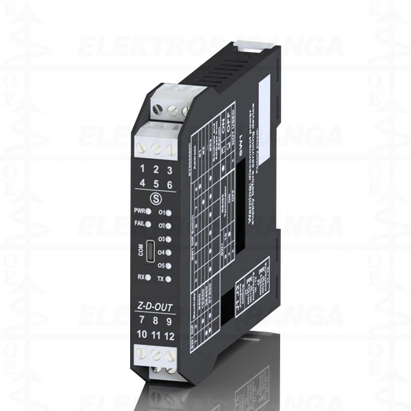 Z-D-OUT 5DO relinis modulis /RS485 Modbus RTU 10...40VDC, 19...28VAC