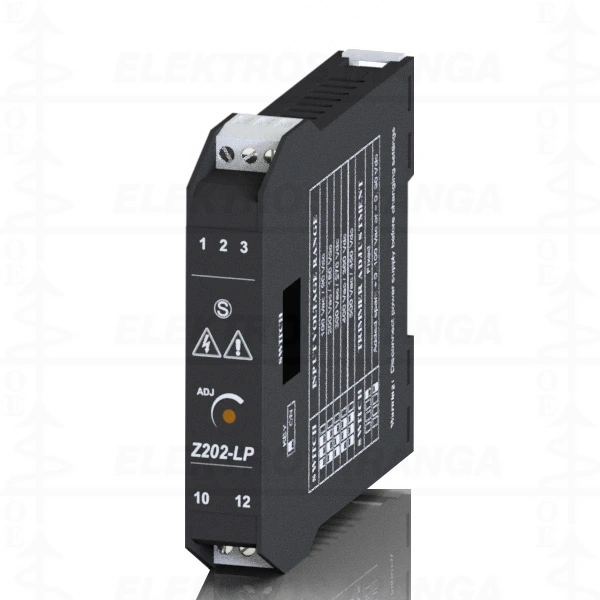 Keitiklis 0...500V AC/DC, išėjimas 4...20mA, ( loop powered ) integruotas potenciometras ribų nustatymui